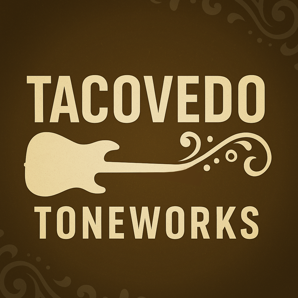 Tacovedo Toneworks brand mark
